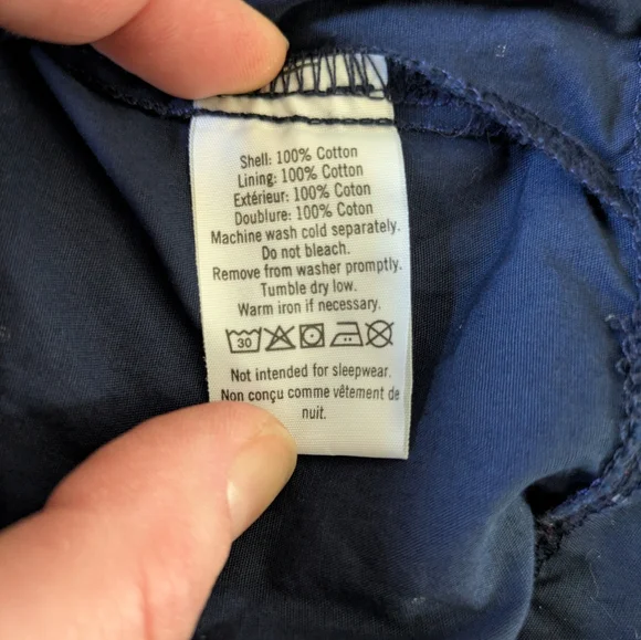 Janie And Jack Ric Rac Dot Dress 12-18 M Patriotic Red White Blue Trim Americana - Picture 4 of 4